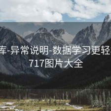 77图库-异常说明-数据学习更轻松，2717图片大全